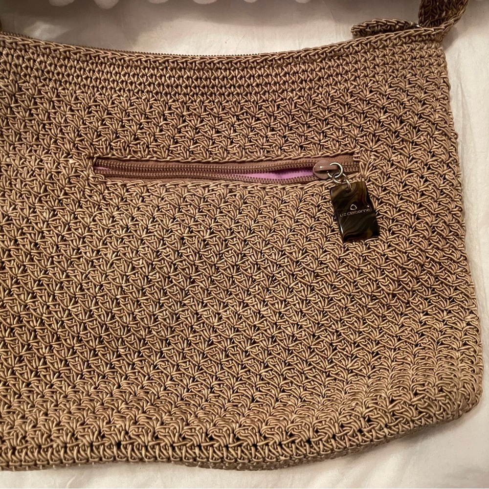 Vintage Liz Claiborne crocheted bag